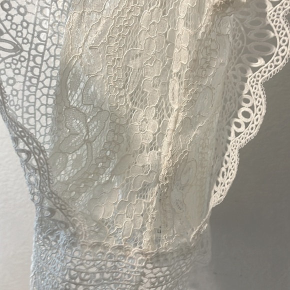 Zara White Crochet top - Picture 4 of 6